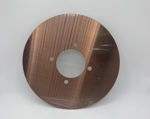 Copper metal wall plate - 6",