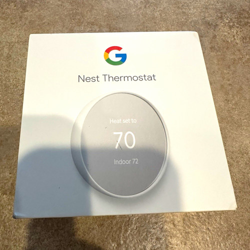 Google nest thermostat face - google,