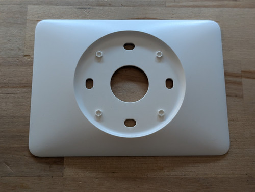 White wall trim - /, plate