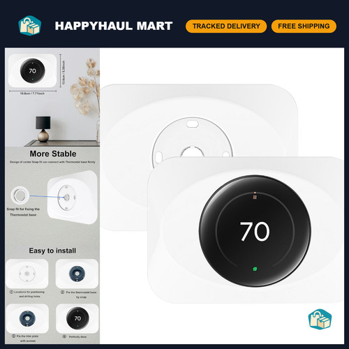 White wall plate - wall, for