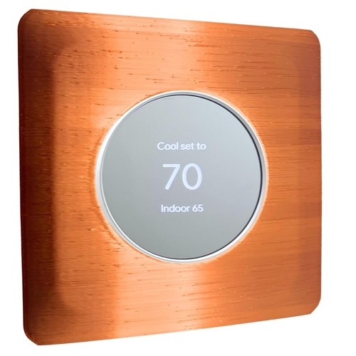Royal copper color square wall - copper,