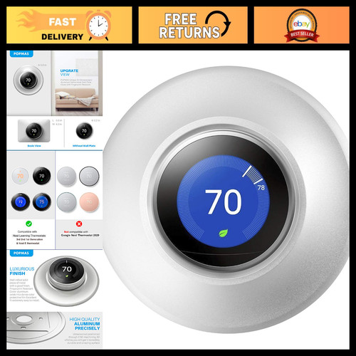 Metal nest learning thermostat - nest,